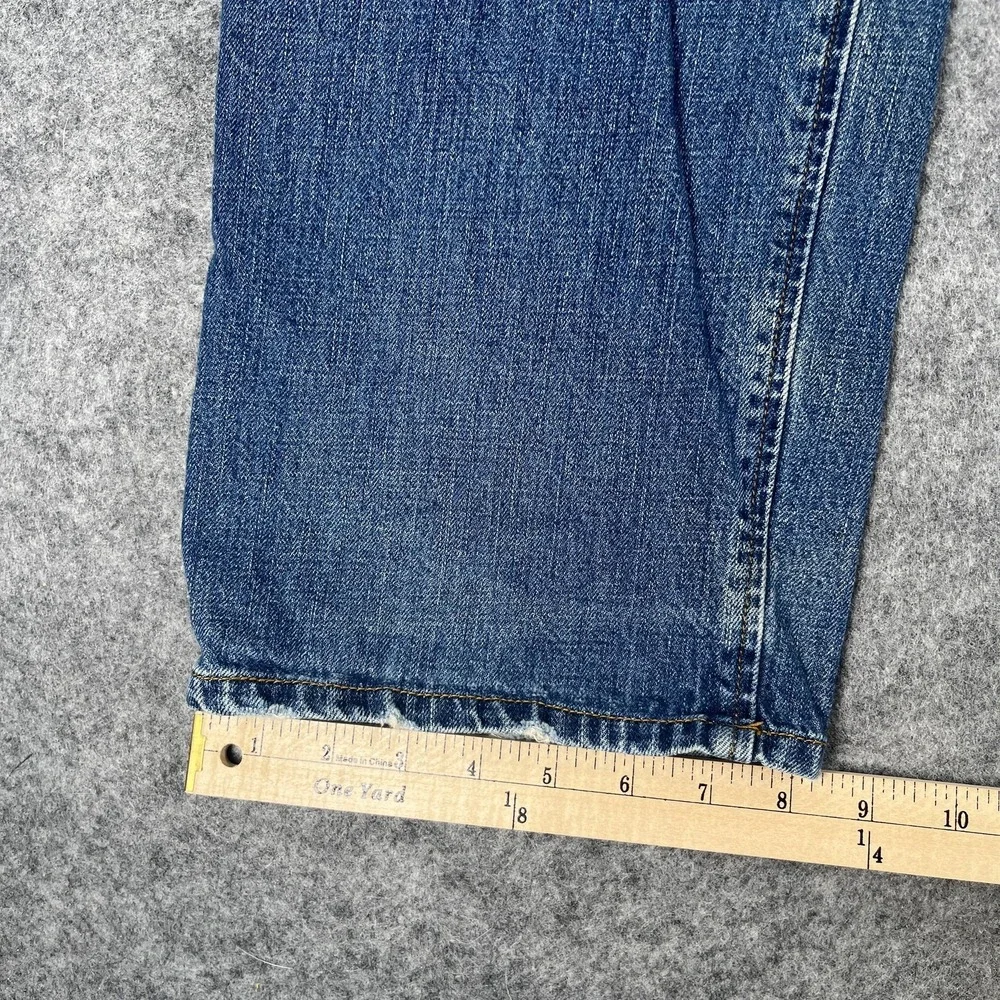Carbon2Cobalt Jeans Mens 38‎ Straight Leg Distressed Denim Casual 125014